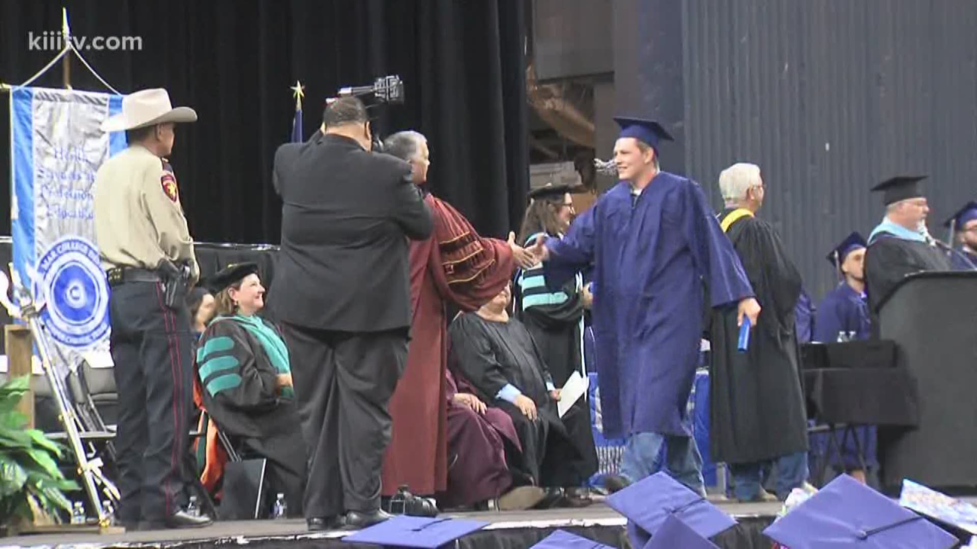 Nearly 800 associate degrees and certificates were handed out from Del Mar College.