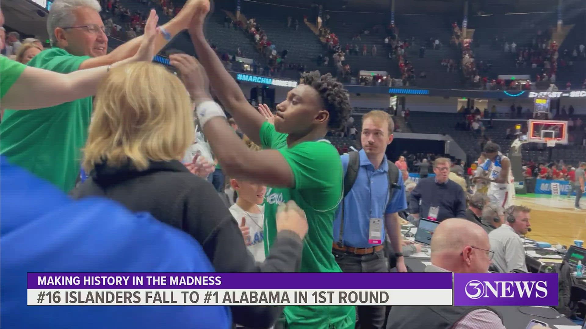 The Crimson Tide jumped out to a quick lead from which A&M-CC could never recover.