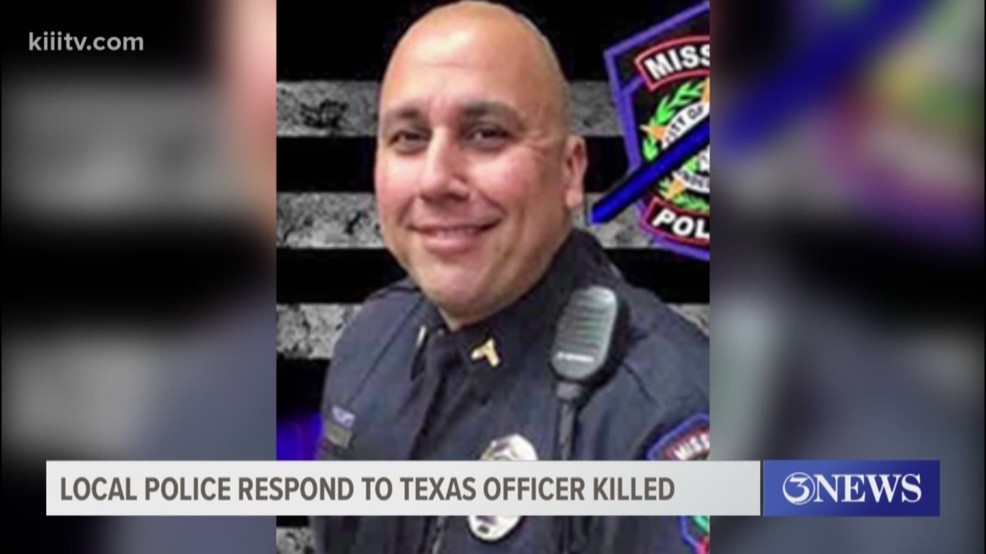 The government reports at least 57 police officers have been killed in the line of duty this year. The latest happened Thursday night in Mission, Texas.