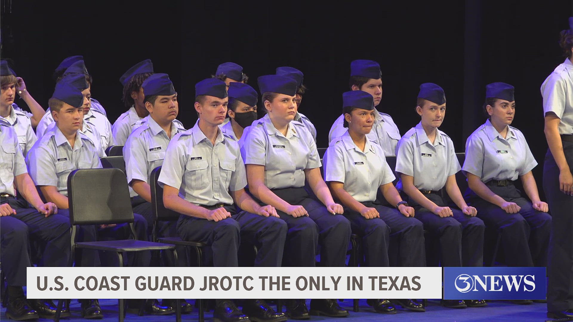 The U.S. Coast Guard JROTC program at VMHS is one of 14 in the nation and the only one in Texas.