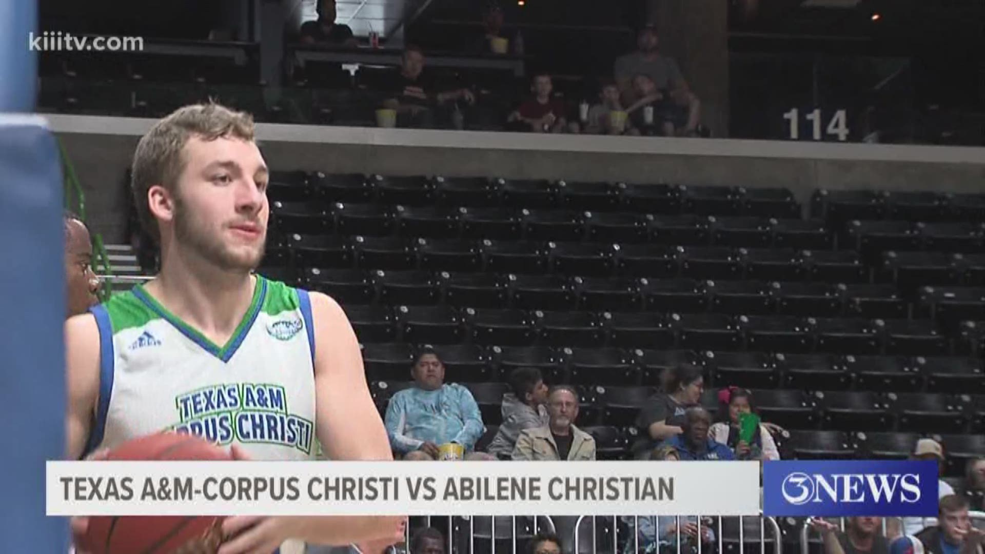 Texas A&M-Corpus Christi men's basketball fell to Abilene Christian at home 78-64.