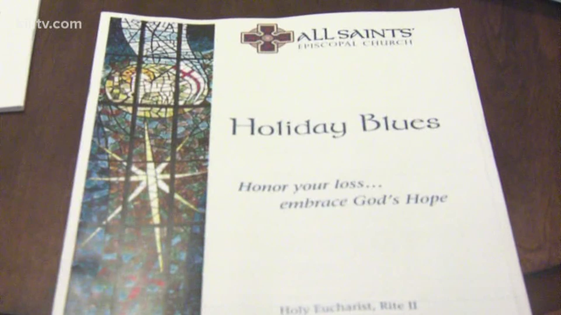 Prayer service helps beat holiday blues
