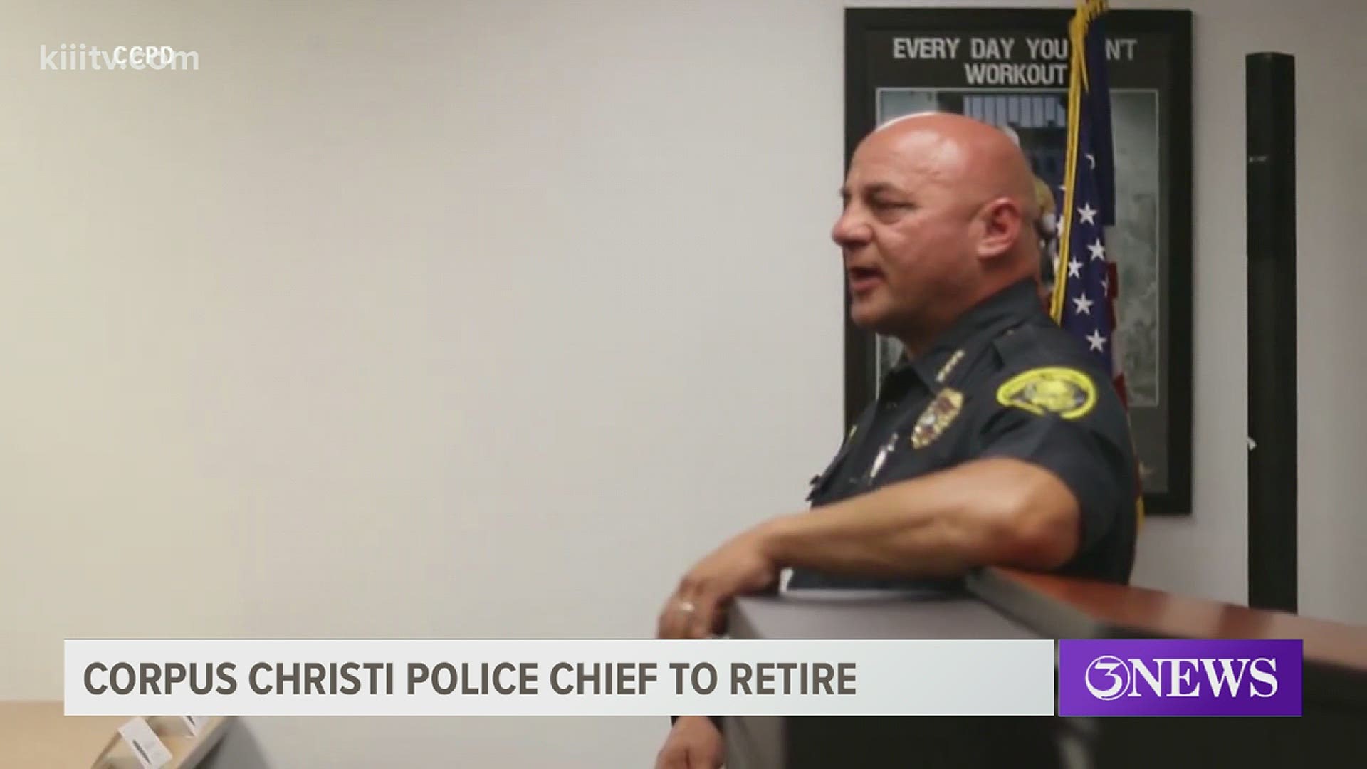Corpus Christi Police Chief Mike Markle announces retirement