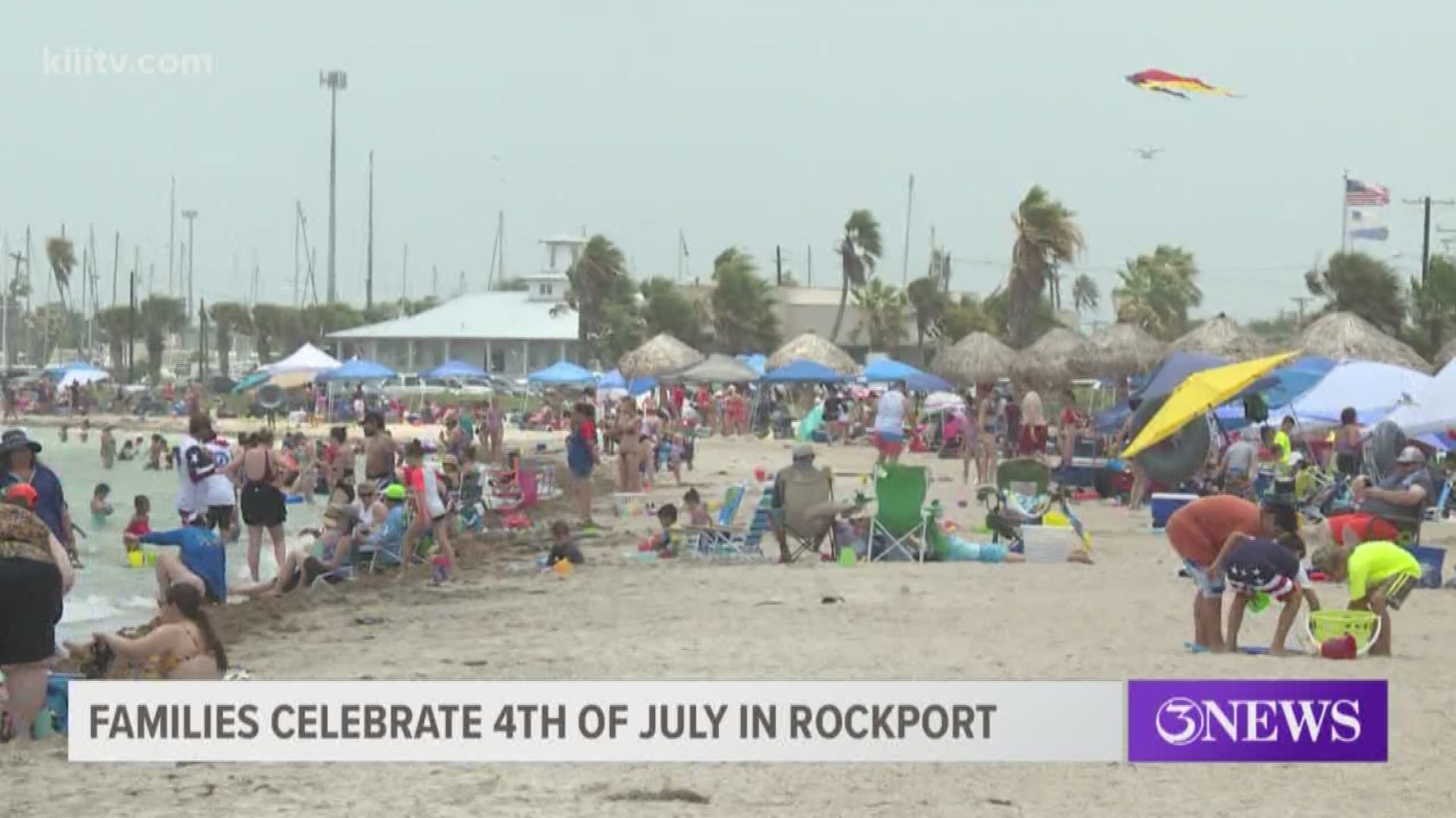 Dozens of Families gather in Rockport to celebrate 4th of July