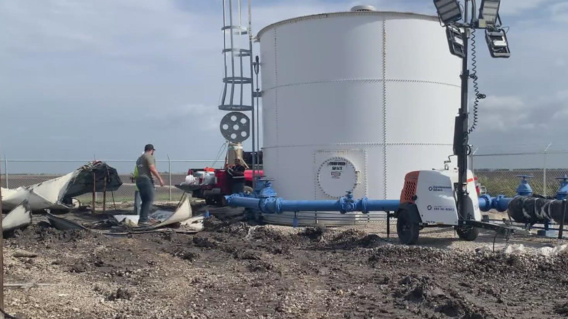 Those residents in western Nueces County who have been without water, should have water once again according to the South Texas Water Authority General Manager.