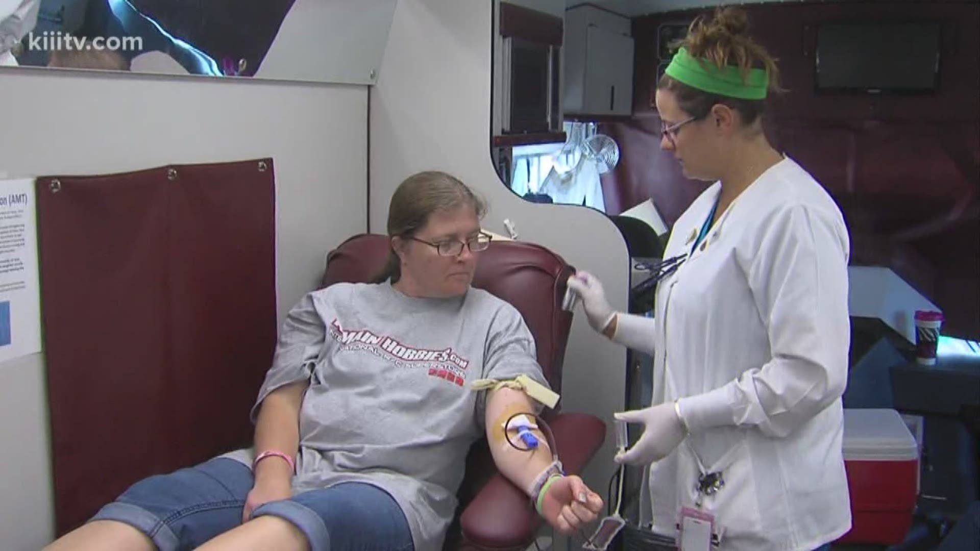 The Coastal Bend Blood Center is asking the community to help save lives.