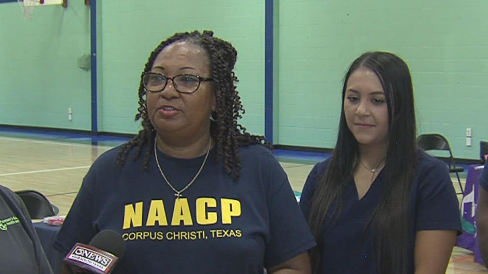 Corpus Christi NAACP held their 2024 community health clinic Saturday at the Ben Garza Gym.