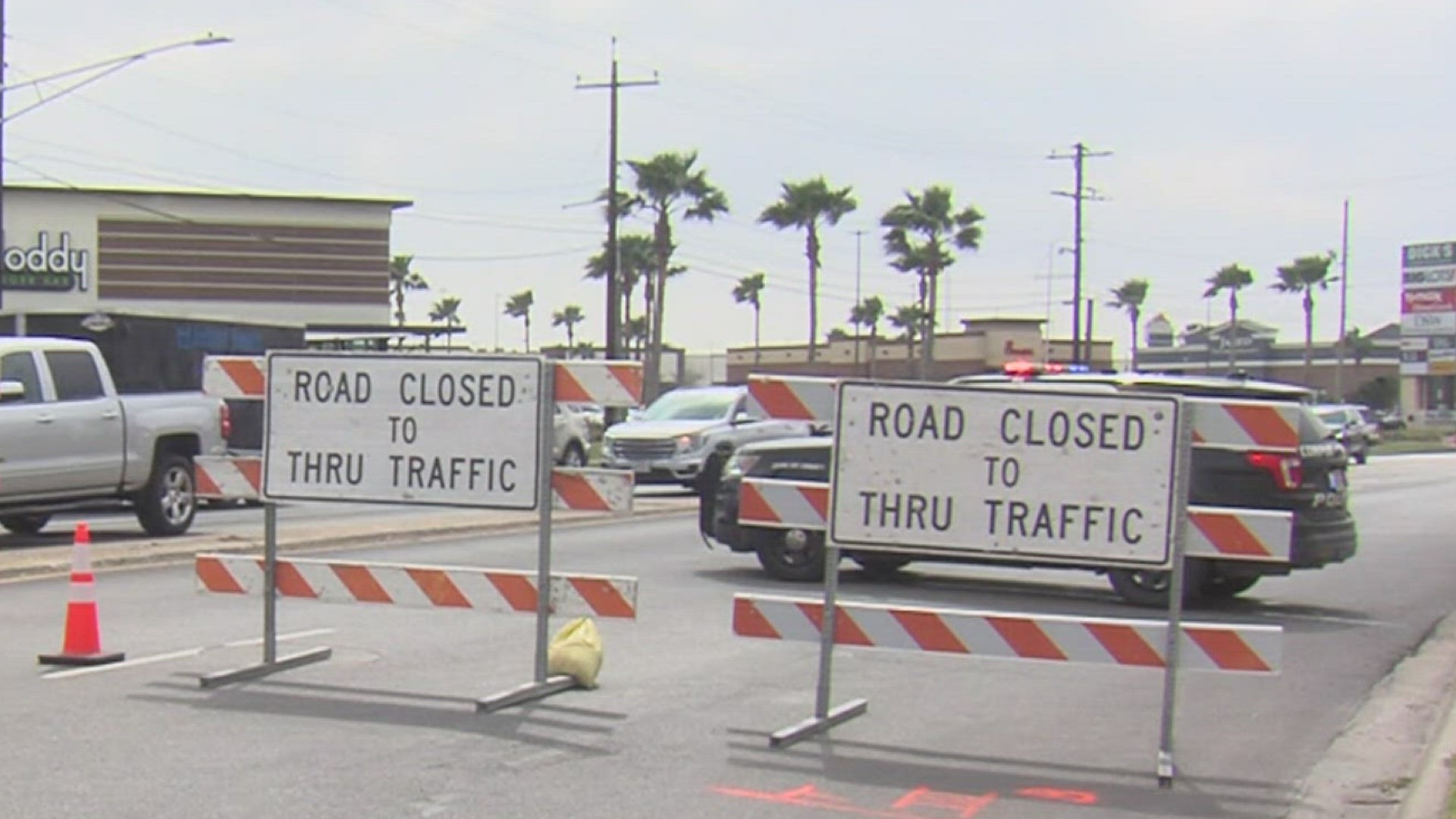 Emergency repairs cause detours at S. Staples Street & SPID