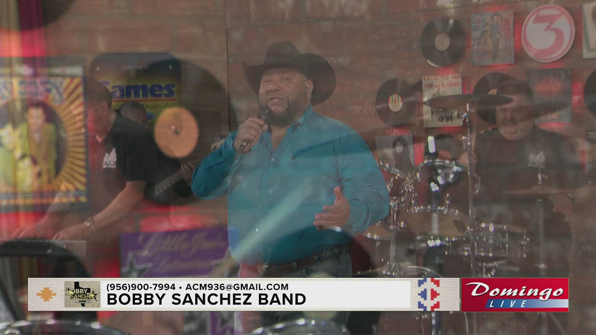 The Bobby Sanchez Band from Mission, Tx, joined us on Domingo Live to perform their song "Mi Prieta."