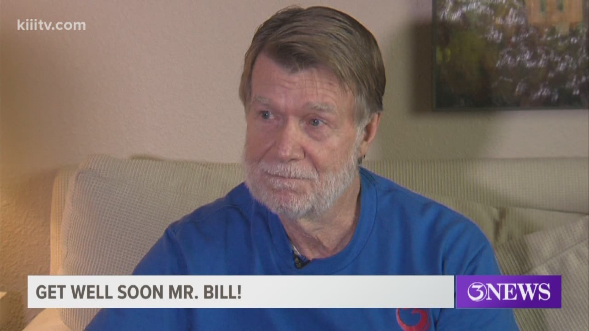 A huge thanks to all the 3News viewers who reached out to check on Bill!