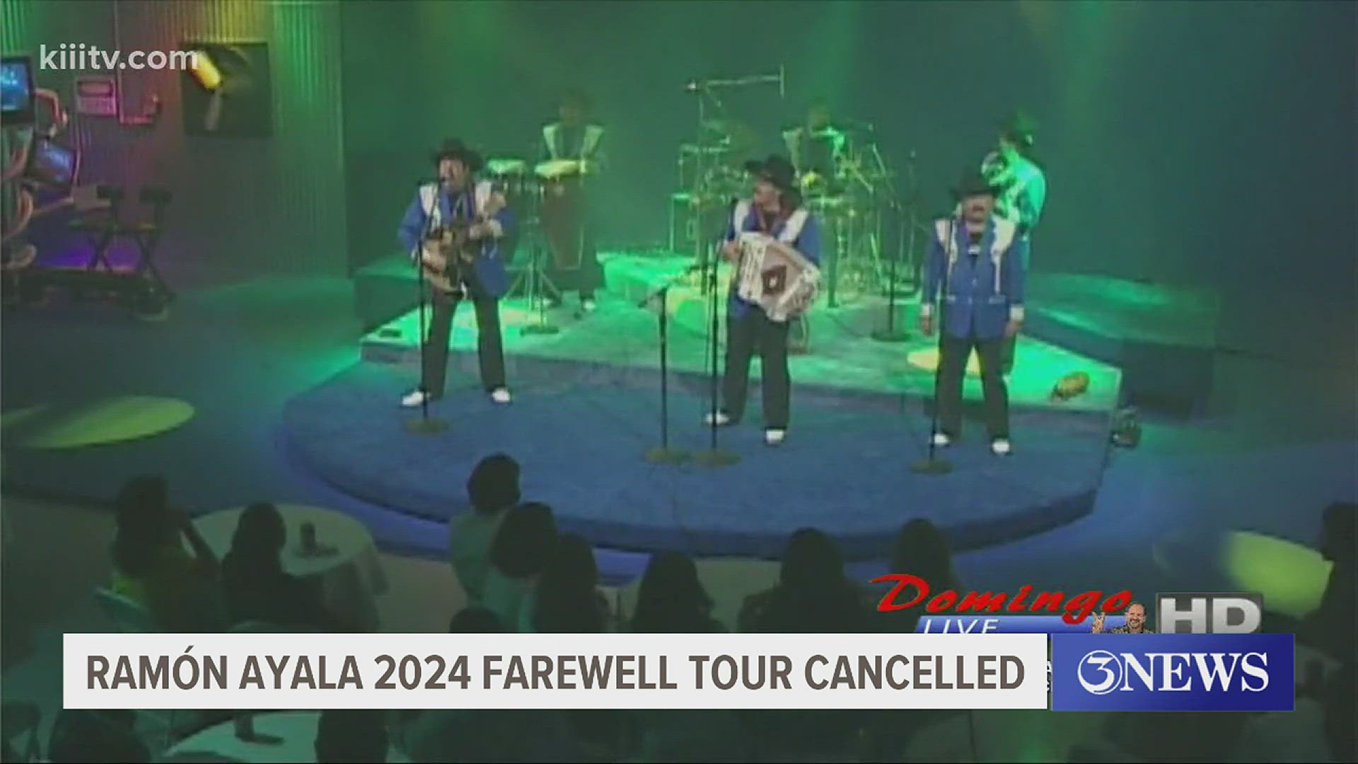 The norteño icon was scheduled to perform his last show in Corpus Christi on Sept. 28.