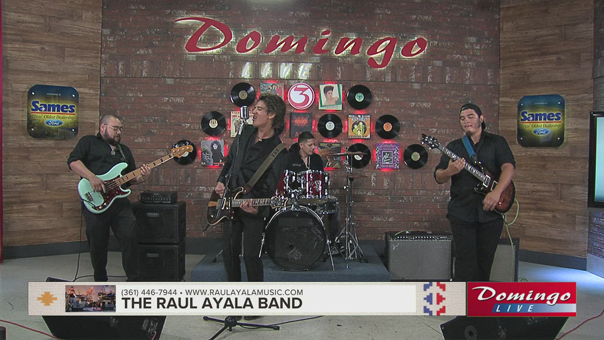 Corpus Christi's The Raul Ayala Band joined us on Domingo Live to perform their song "LAUNDRY ON THE FLOOR."