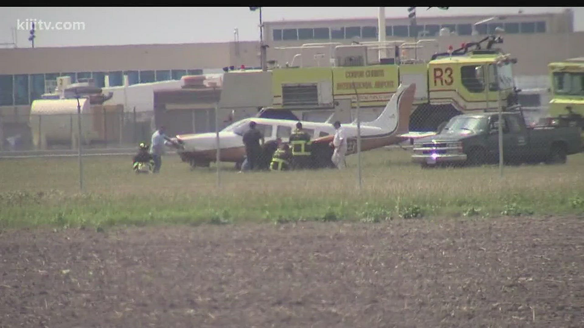 No injuries were reported and airport management said emergency crews had plenty of time to prepare for the landing.