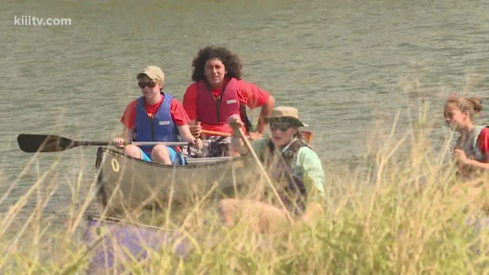 Kiii's parent company donated $5,000 to the non-profit that uses adventure to teach at-risk kids life-long lessons.