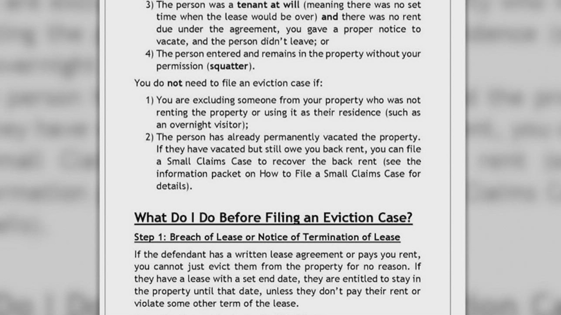 According to Nueces County Justice of the Peace Thelma Rodriguez, there have been more eviction filings here as of late last year.