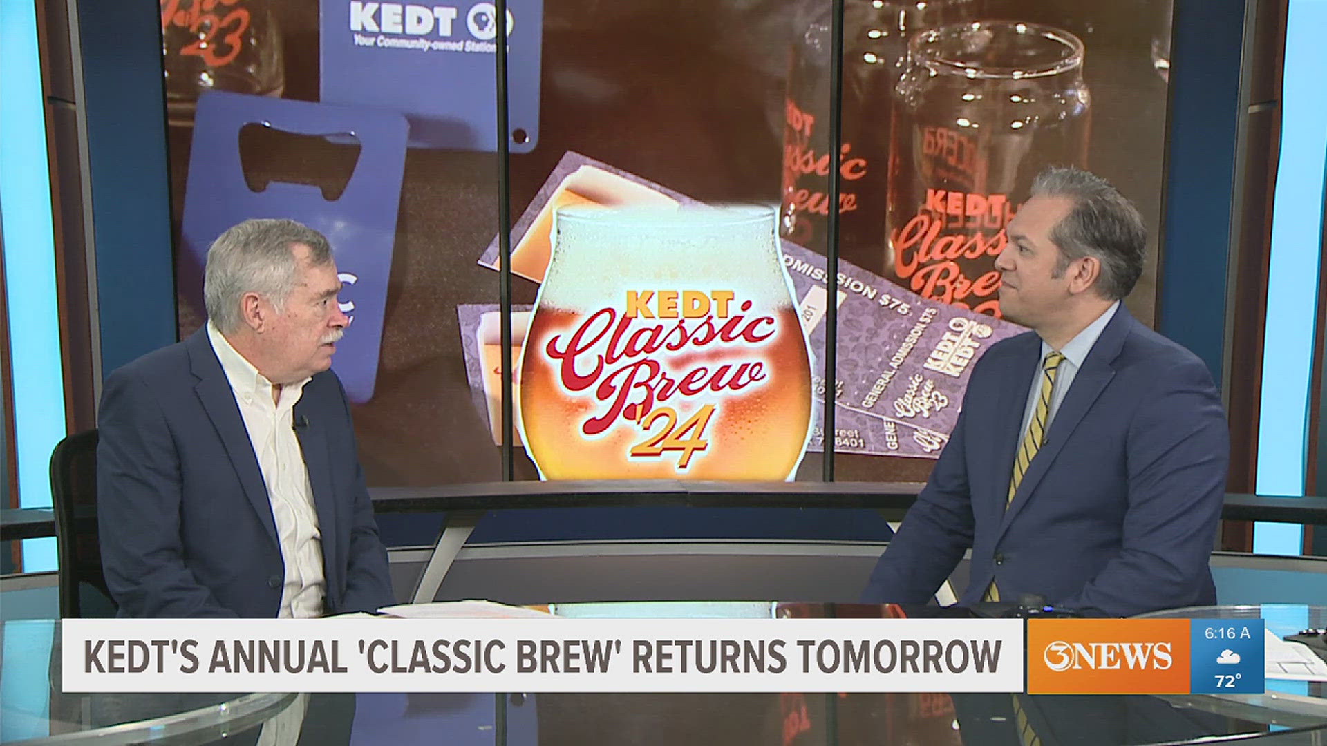 The Classic Brew is KEDT's fundraising event to help keep educational public programming available in Corpus Christi.