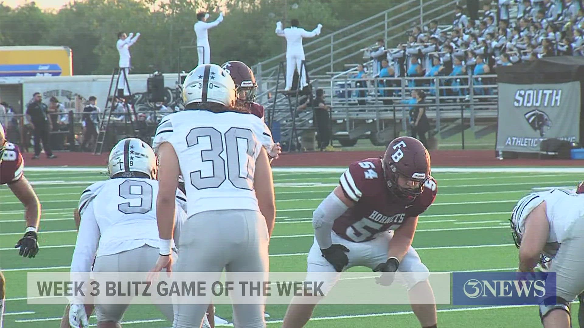 The Wildcats and Hornets will lead off the Blitz Friday. Calallen has won two in a row over Flour Bluff including 40-7 last year.