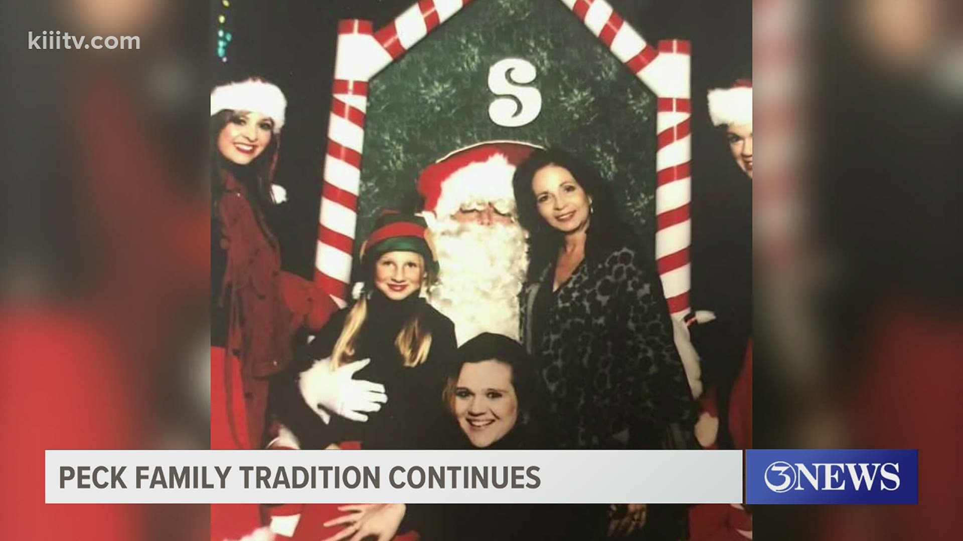 The Peck family has continued their tradition of giving back during the holidays for 47 years.