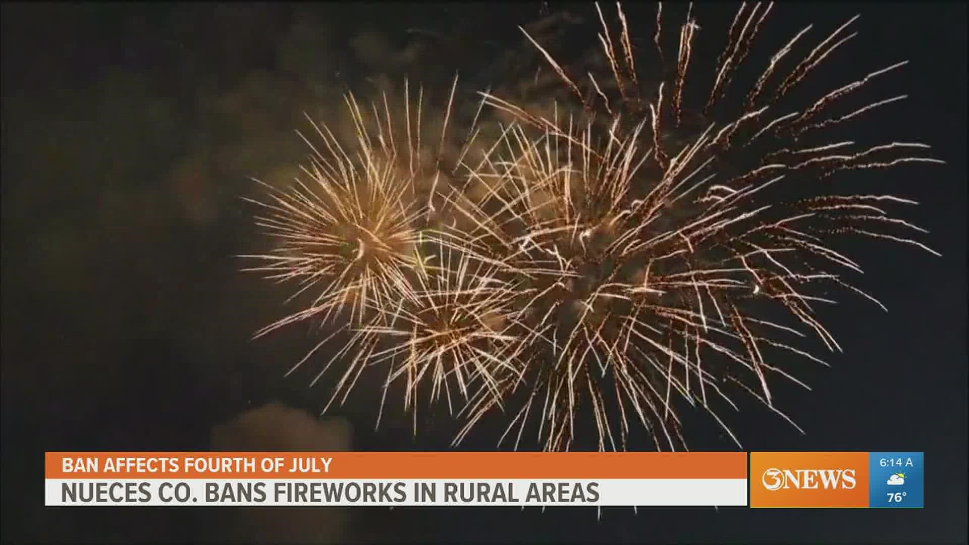 Leaders said even if we get some rain before the Fourth of July, conditions will still be dangerously dry.