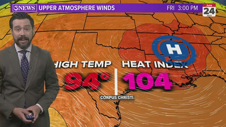 Forecast: Hazy, hot, and humid in Corpus Christi