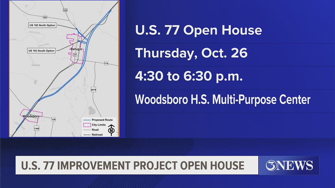 Txdot Open House In Woodsboro Aims To Gather Input From Residents About