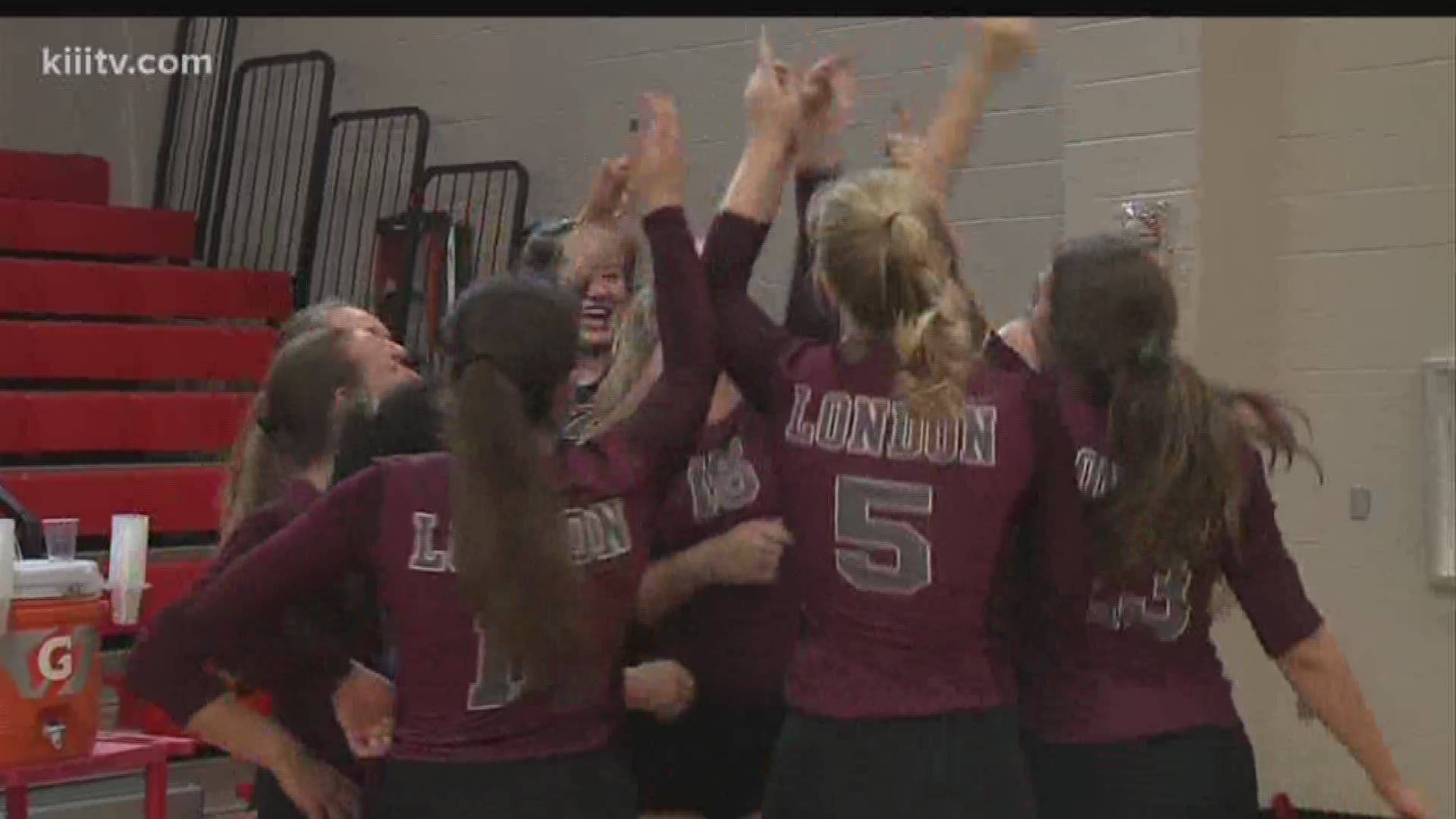 London volleyball topped Taft 3-1 in Saturday's Area Round matchup.
