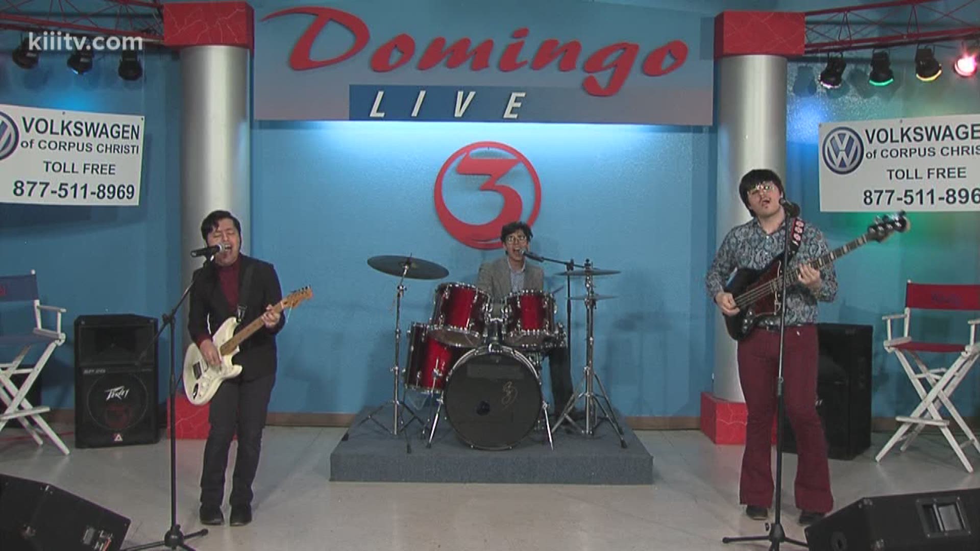 The Blind Owls Performing "I'll Be There" on Domingo Live!