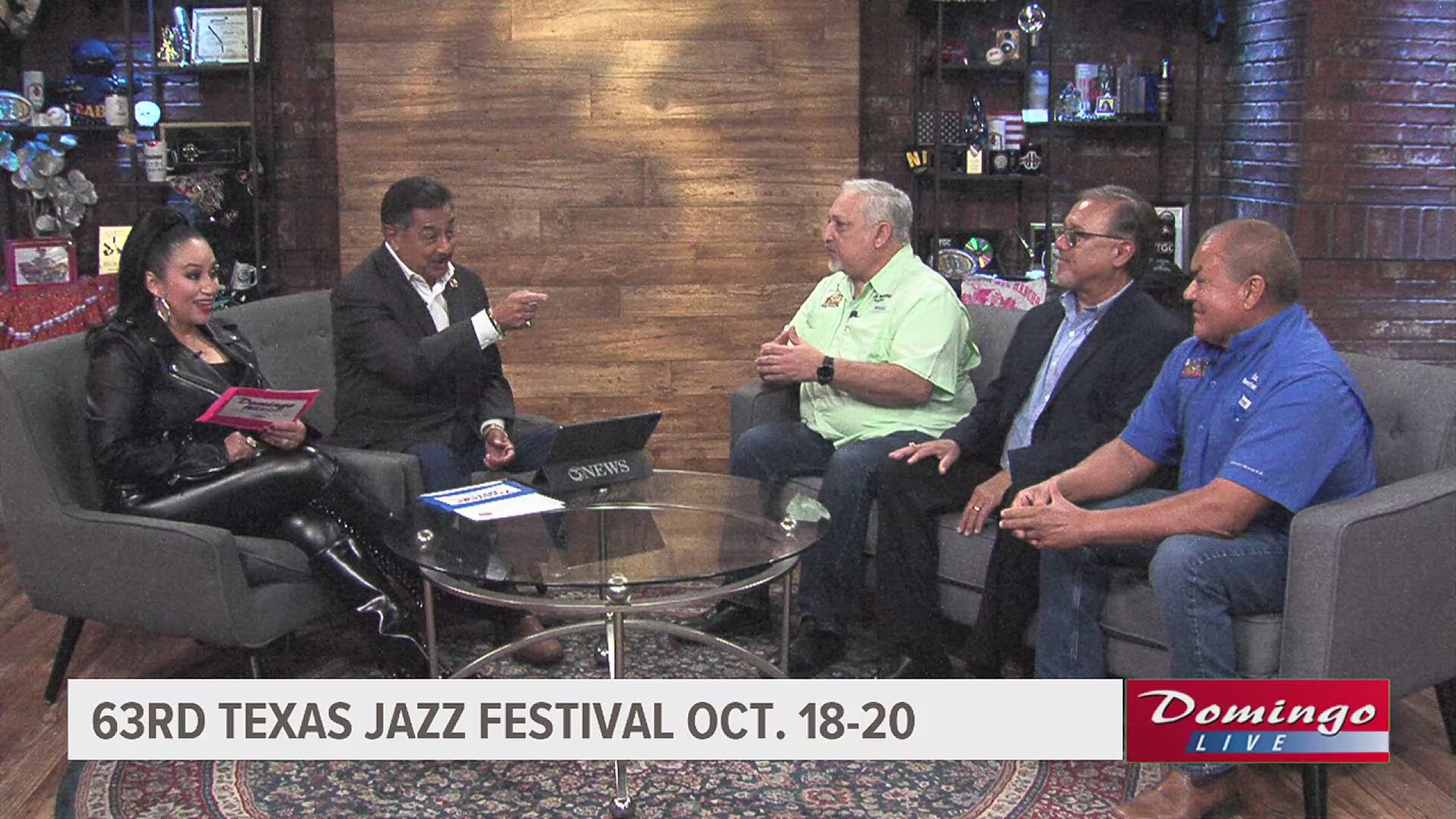 The board of the Texas Jazz Festival Society joined us on Domingo Live to tell us all about the 63rd Texas Jazz Festival and what to expect this year.