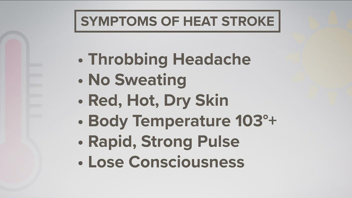 Know The Difference Between Heat Stroke And Heat Exhaustion Kiiitv Know the difference between heat stroke and heat exhaustion kiiitv
