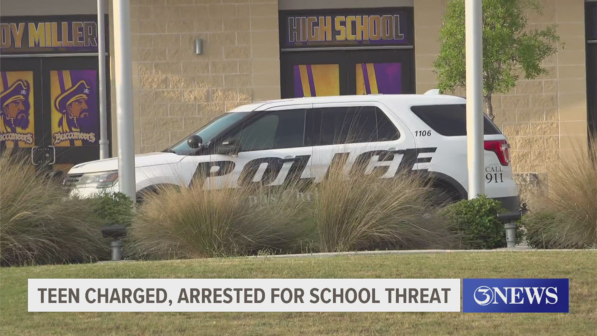 CCISD Police officials told 3NEWS they searched the teen's home and found no weapons inside.