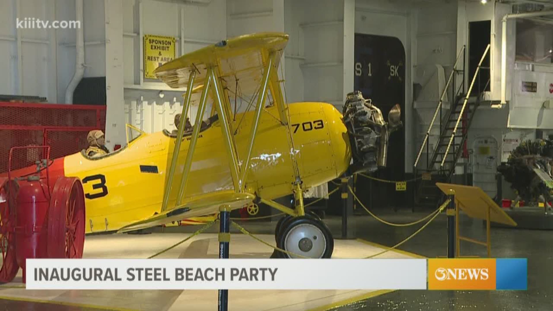 The USS Lexington will host the first ever Steel Beach Party Saturday June, 22nd.