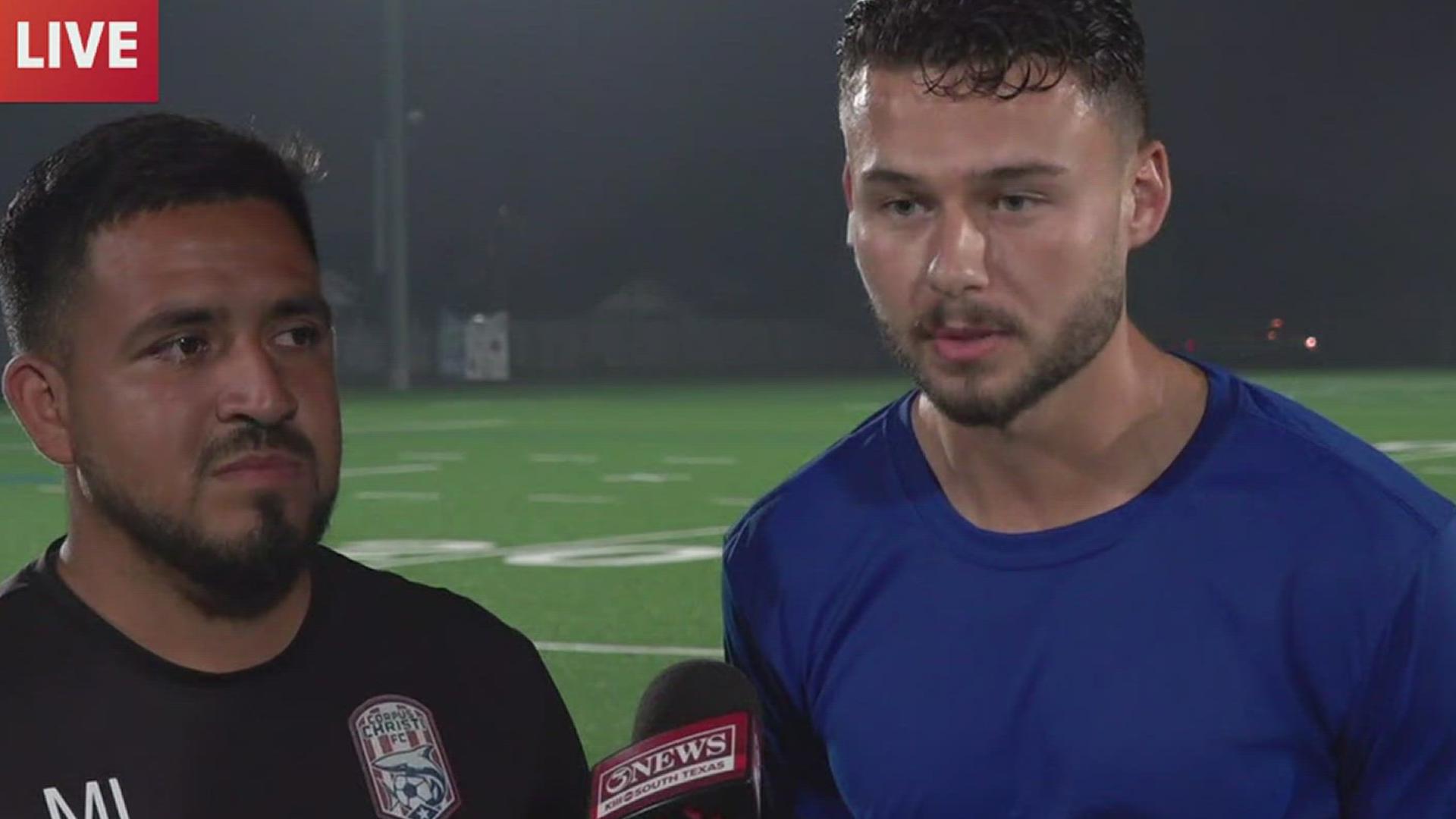 The Corpus Christi FC Sharks are prepping for their first game of the season! Coach Manuel Iwabuchi said recruitment began back in November.