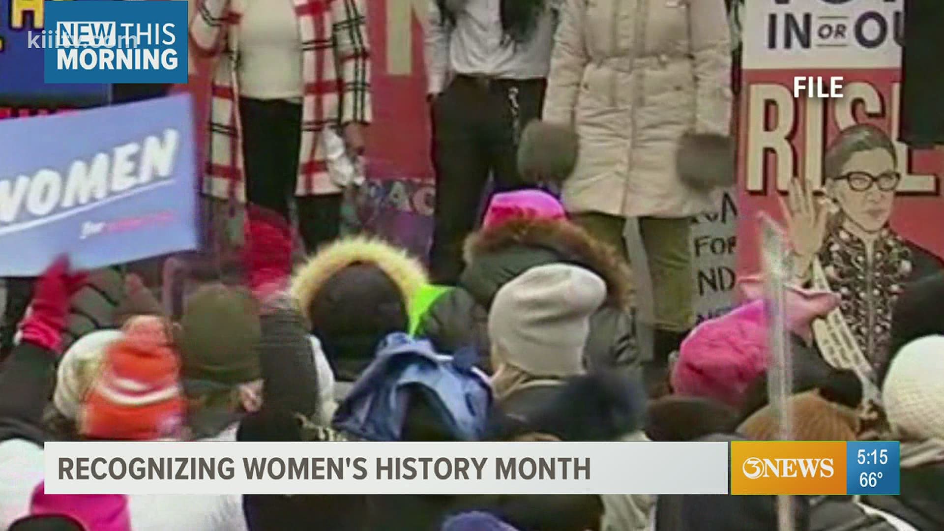 Women in the coastal bend are recognized for their accomplishments as a part of the national women's history celebration.