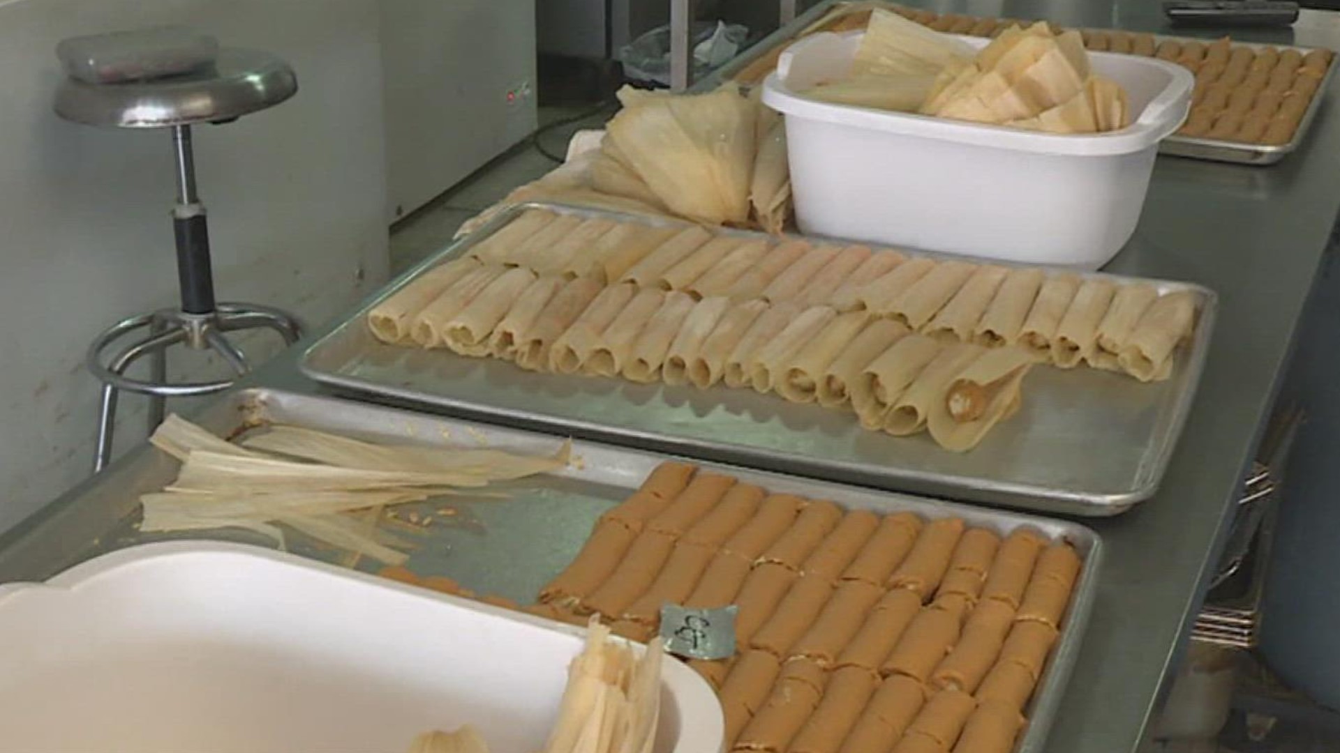 Due to the shortage, Granny’s Tamales is no longer taking orders. Instead, tamales are served on a first come, first serve basis.