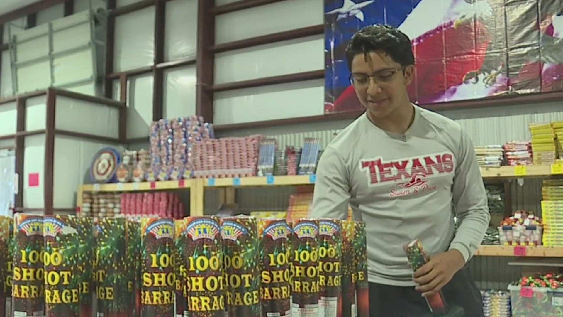 We visited Mr. W's Fireworks to see which products are sure to sell out.