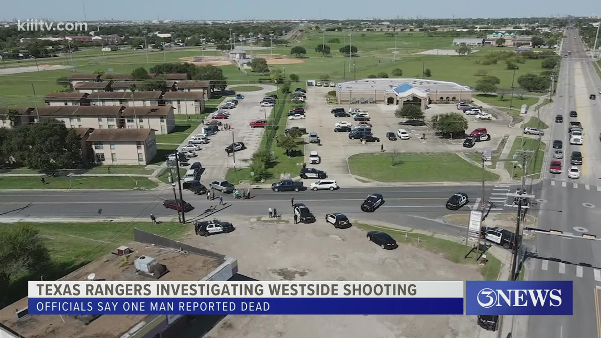 According to the Texas Department of Public Safety, U.S. Marshals were serving a warrant at the time of the shooting.