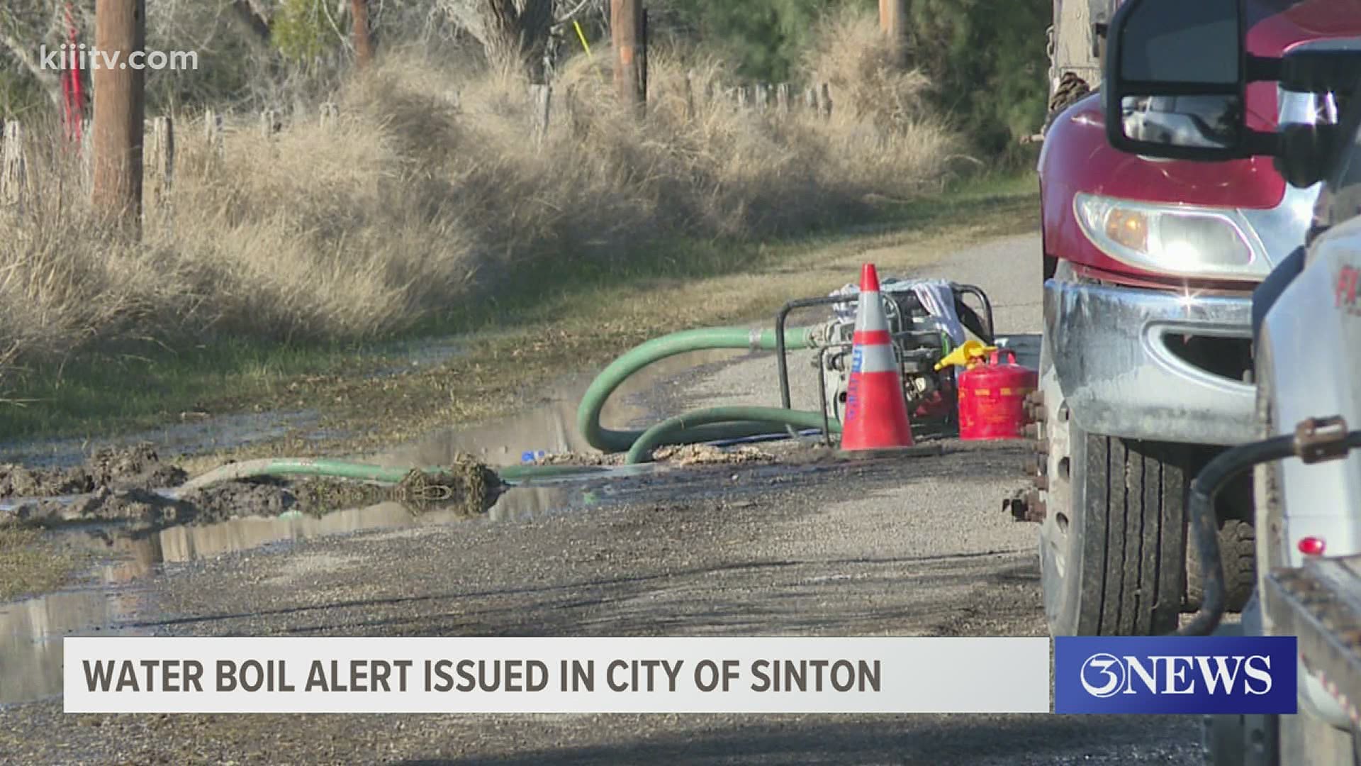 Crews said the water pressure would return slowly throughout the evening, but it will still be necessary to boil water before consuming or using it to cook.