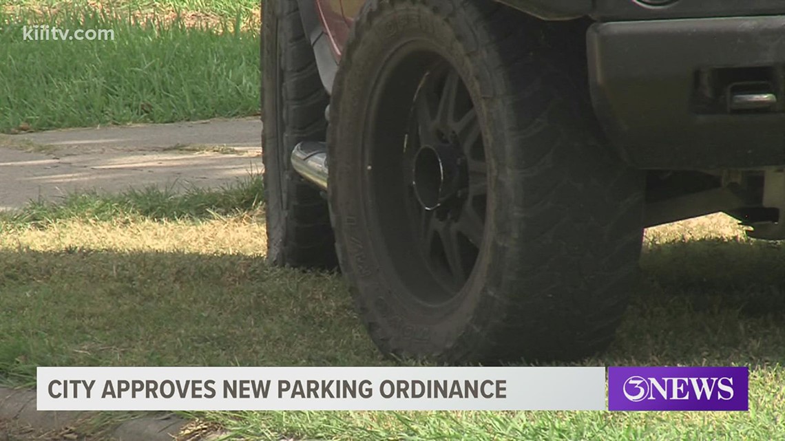 Exceptions for parking on lawns in Corpus Christi - Vimarsana News