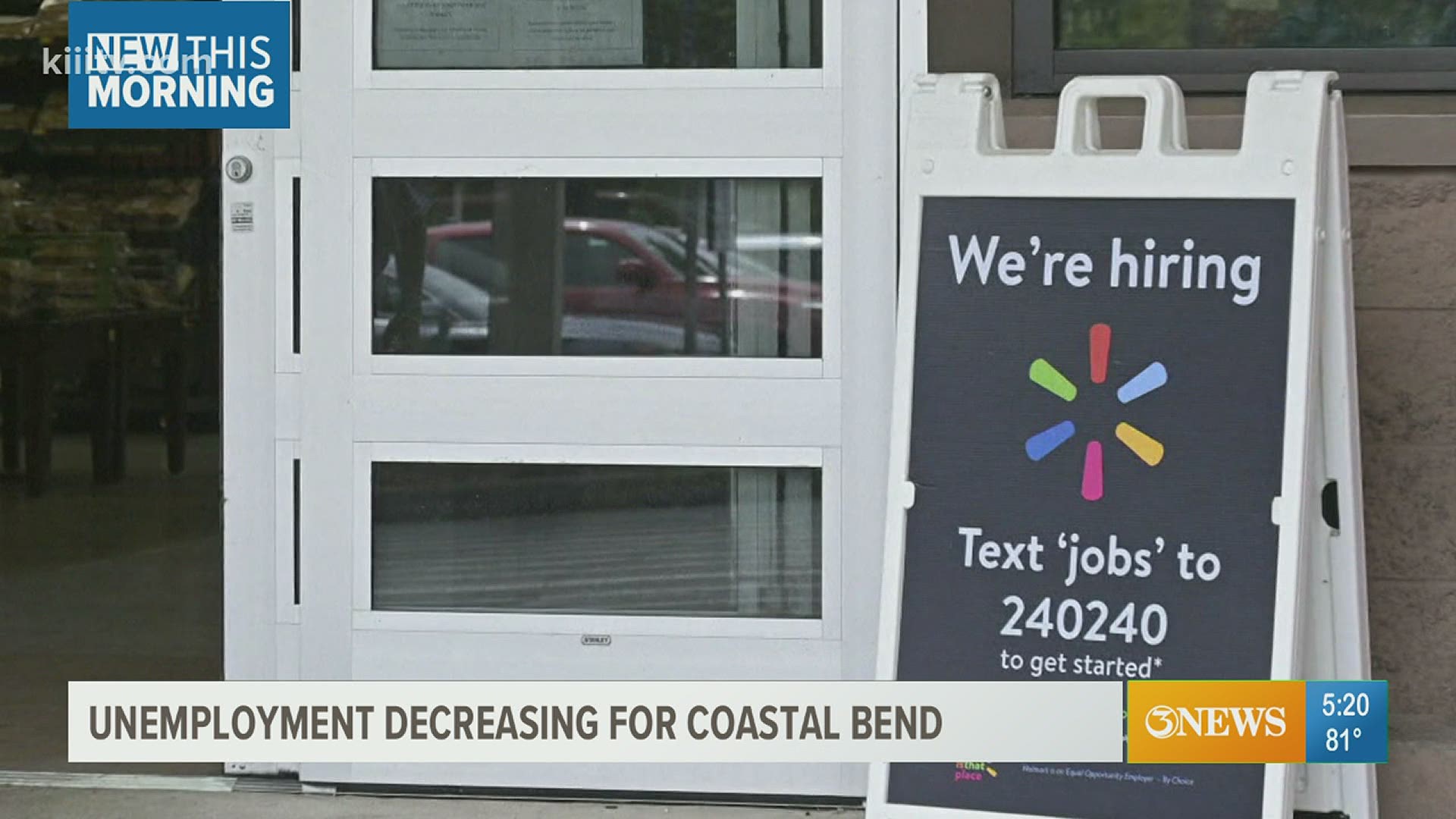 Unemployment rate decreasing in the Coastal Bend