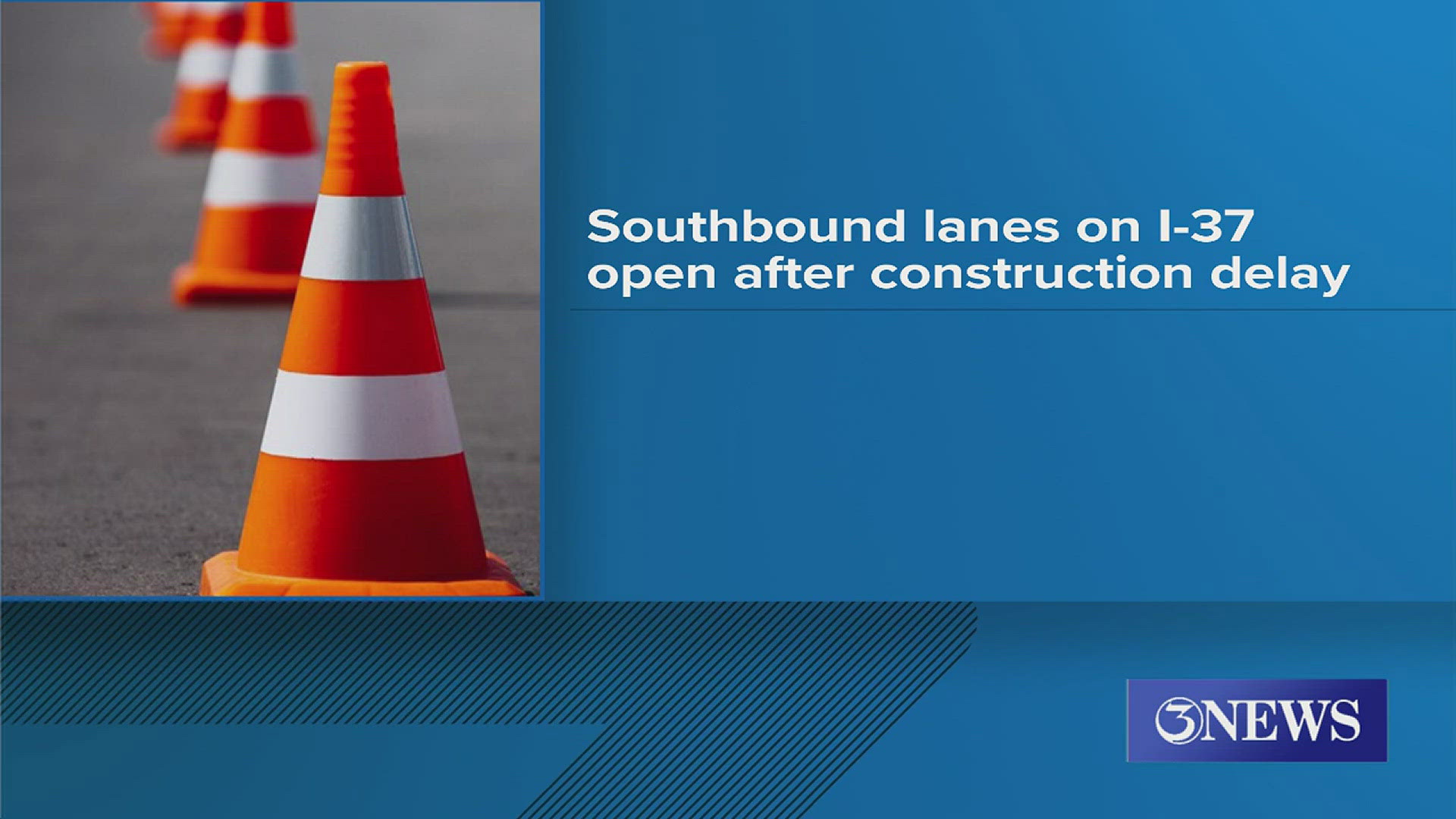 TxDOT officials told 3NEWS contractors ran into unexpected complications, pushing the reopening of the lanes to later as they continued the work.