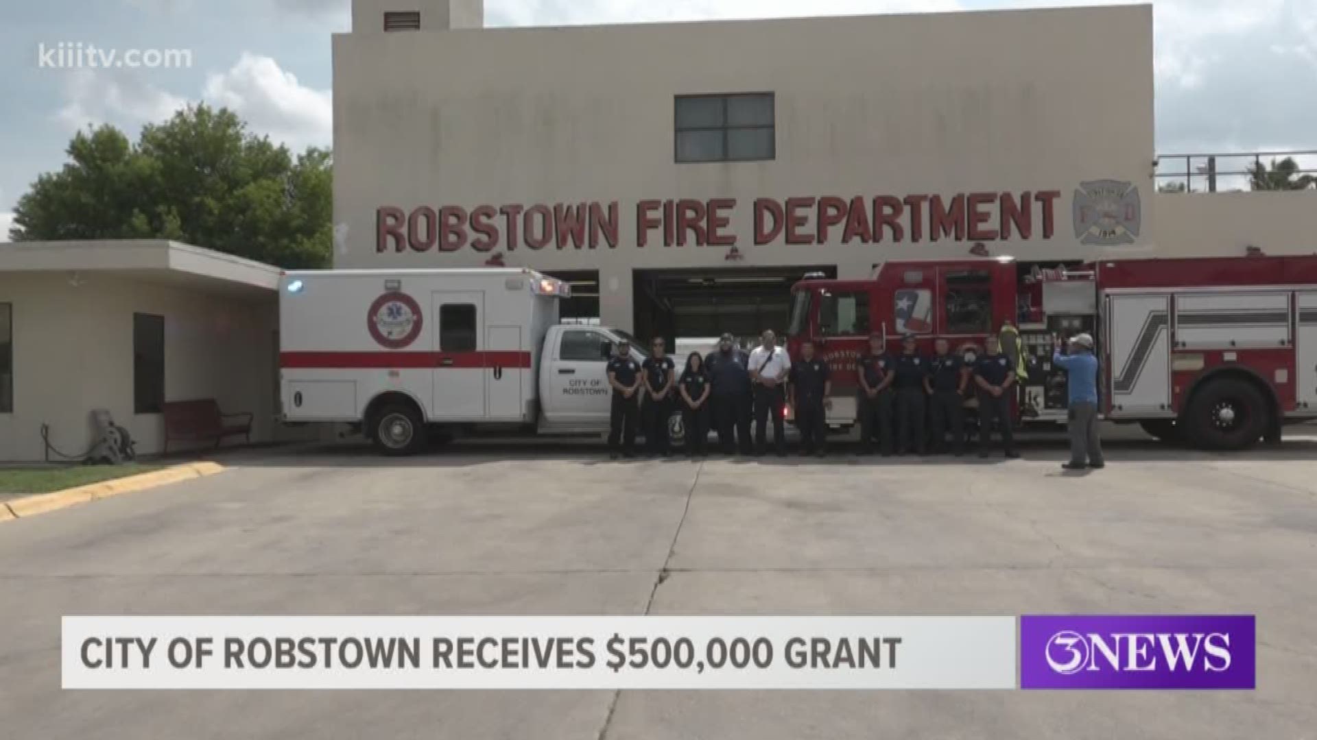 City of Robstown receives 500,000 grant for first responder equipment