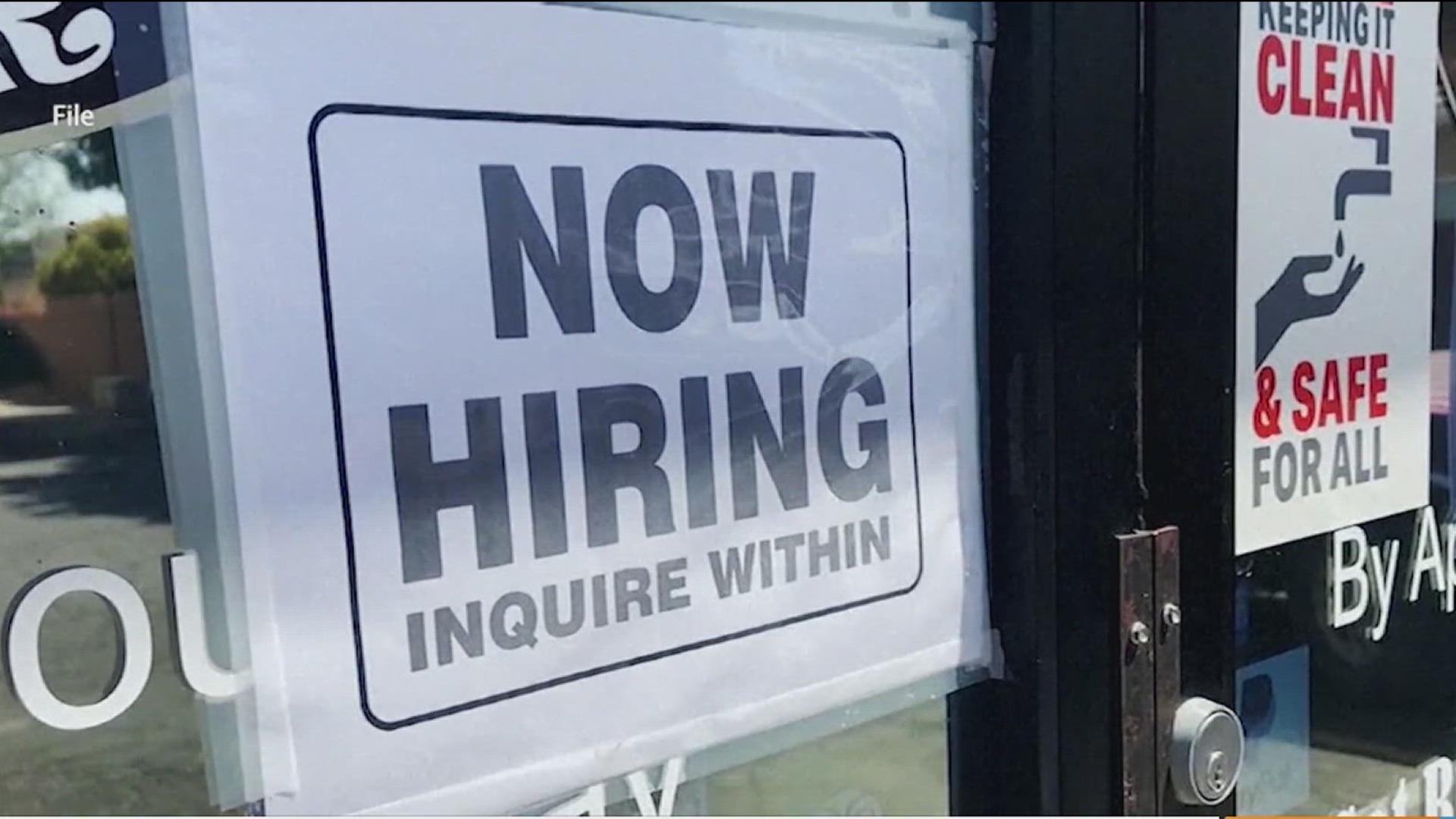 Work Force Solutions of the Coastal Bend said our area has recovered well from an unemployment rate of 15% at the height of the COVID-19 pandemic.