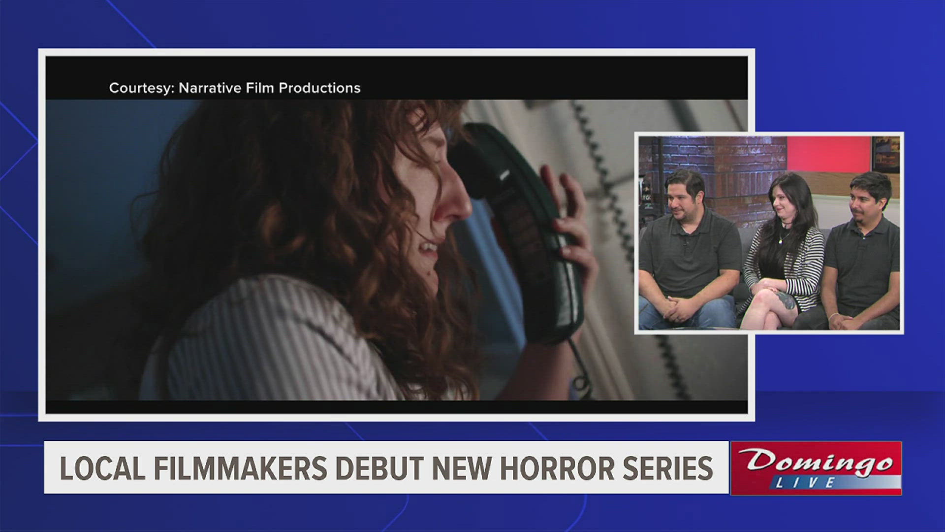 Local Coastal Bend filmmakers came together to make 'Dead of Night', a horror series that will premiere on Youtube on September 13.