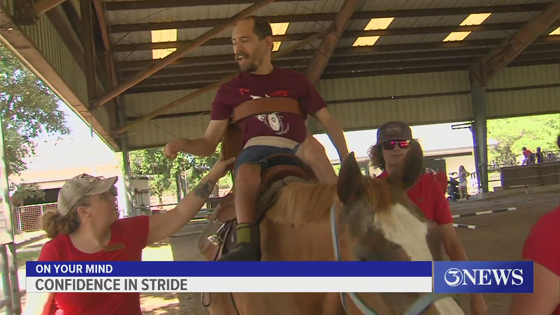 The riding center currently has about 105 riders across their programs from all over the Coastal Bend, but could still use the help of extra volunteers!