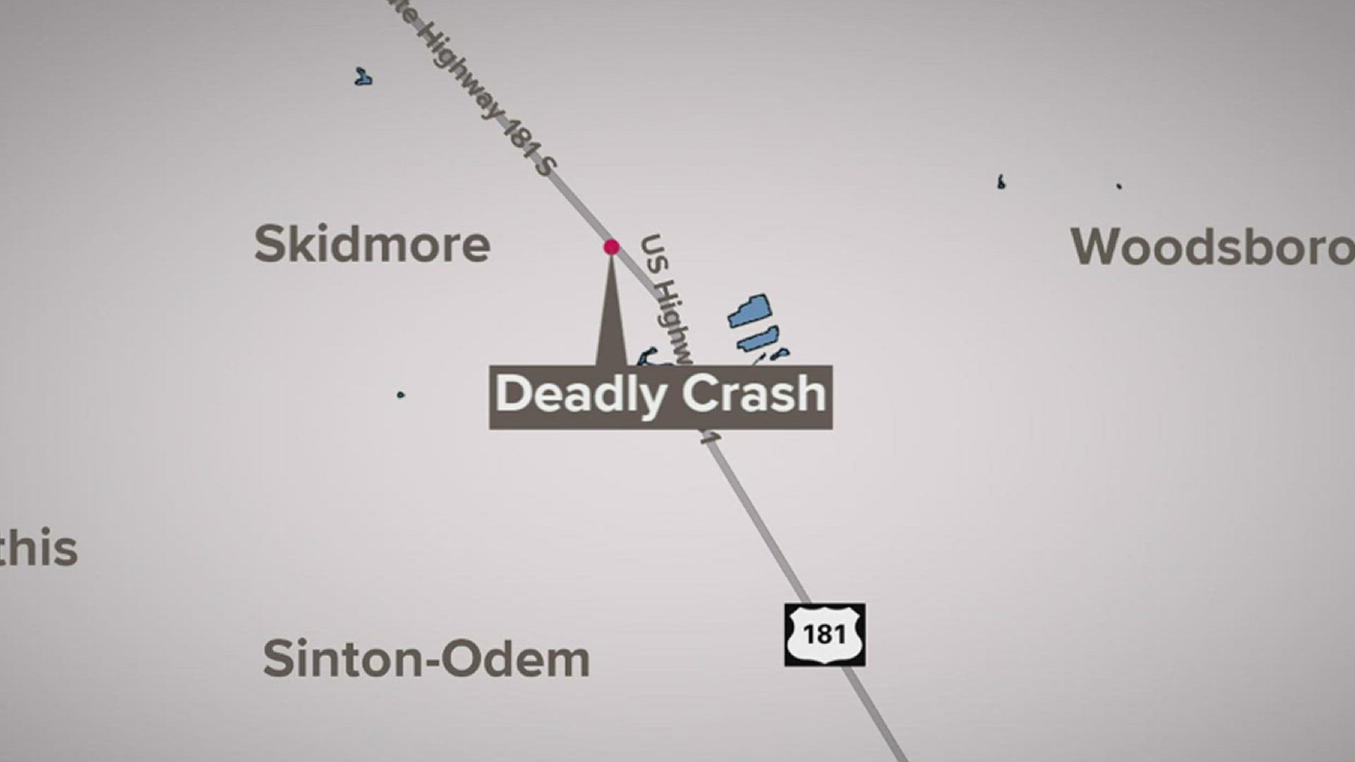 Investigators say a car traveled off the roadway and into the right shoulder --where the driver lost control of the vehicle and rolled over several times.