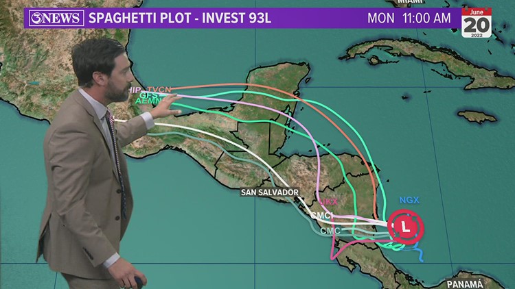 TROPICAL UPDATE: Action around Central America