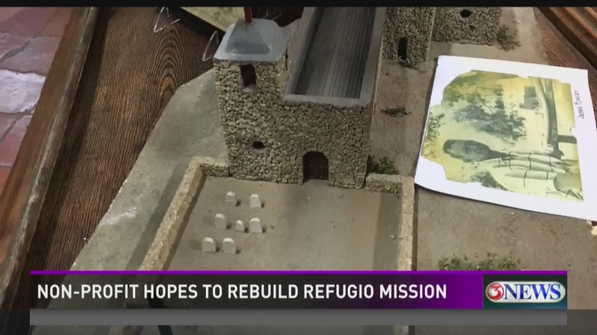 Nonprofit hopes to rebuild Refugio mission