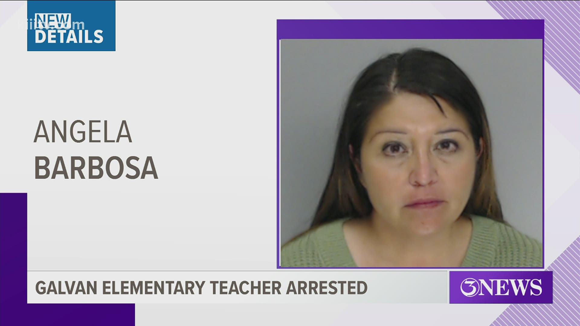 Monday, November 2 Corpus Christi Police arrested 45-year-old Corpus Christi elementary teacher Angela Barbosa.
