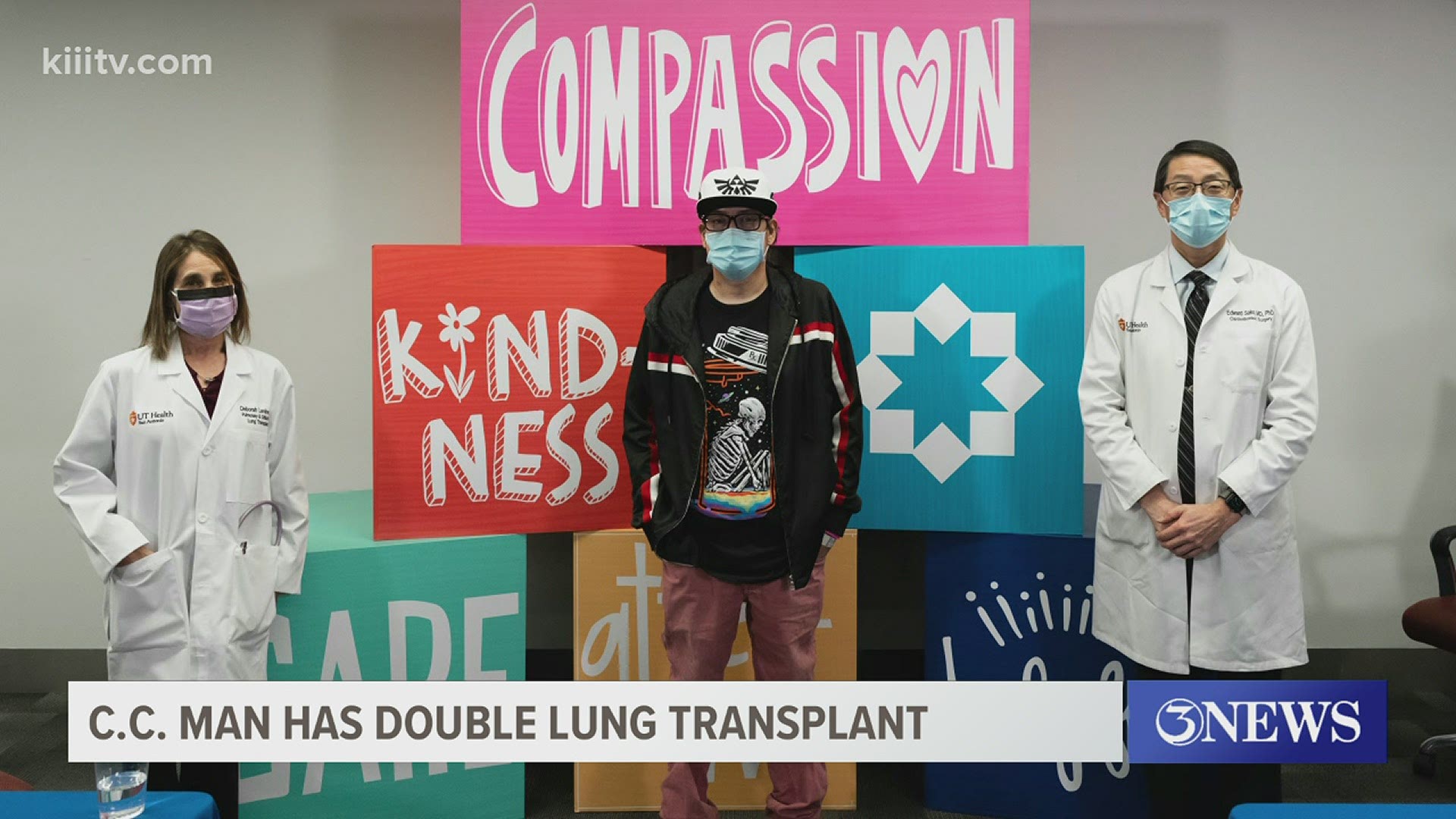 Jose Sosa is the first patient in South Texas, and one of the first in the country, to receive a double lung transplant after catching COVID-19.