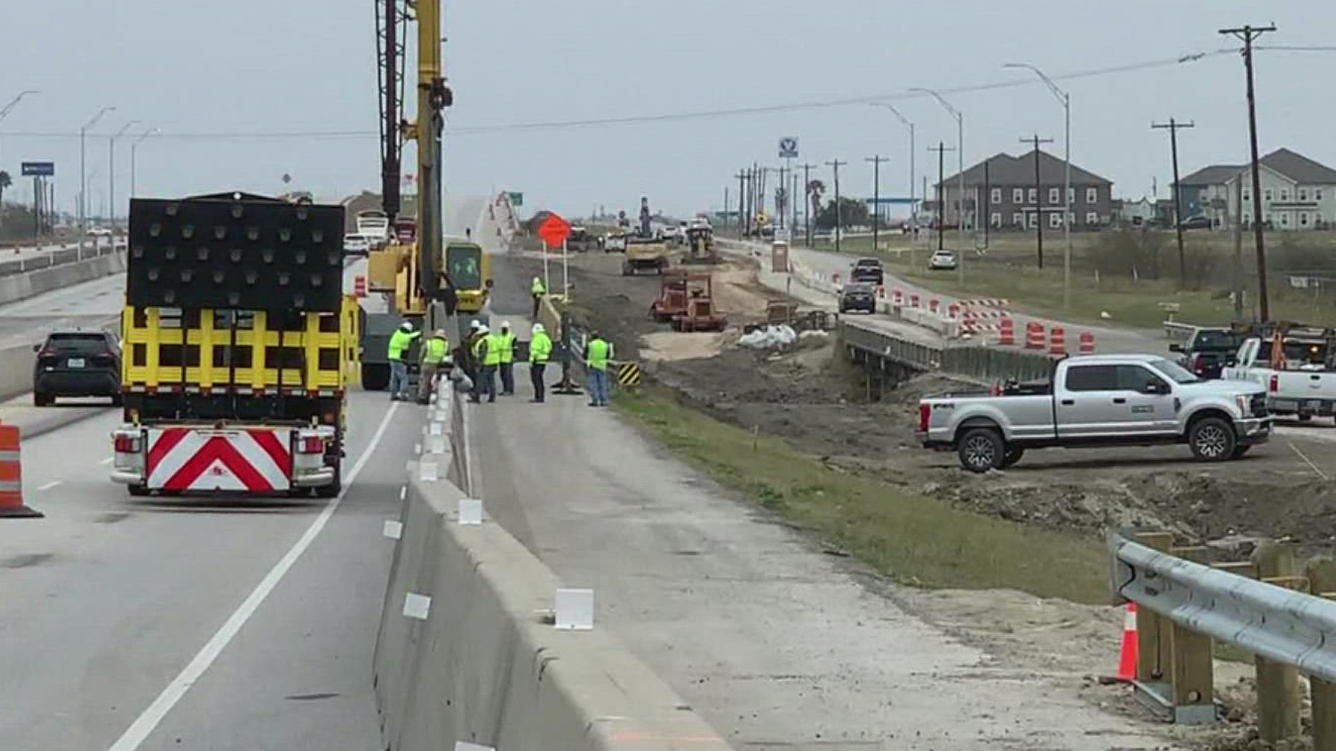 Bishop Police Chief Edward Day told 3News that he believes TxDOT may have all of the new ramps open and ready to go by the end of the year.